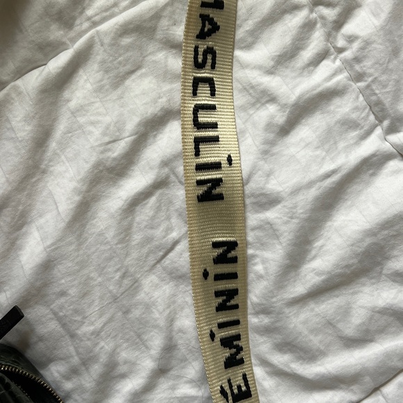 CLARE V Croc-Embossed Crossbody Bag - Picture 5 of 5